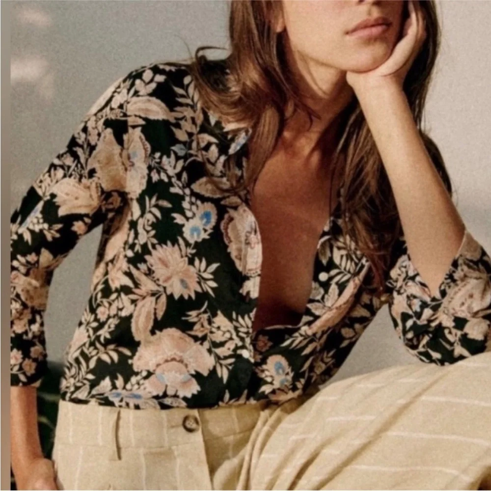 Sezane Pierro Shirt FR34 - Picture 1 of 6